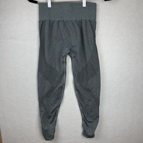 Gymshark Womens Vital Rise Seamless Leggings Sz Small? Dark Green Pull On - Picture 1 of 6